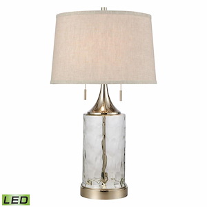 Tribeca - 18W 2 LED Table Lamp In Industrial Style-27 Inches Tall and 15.5 Inches Wide - 1304224