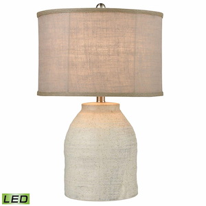 White Harbor - 9W 1 LED Table Lamp In Coastal Style-22.5 Inches Tall and 14.5 Inches Wide