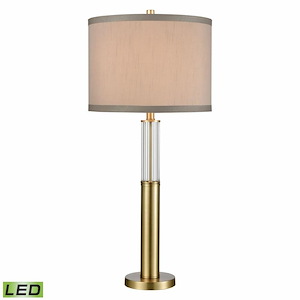 Cannery Row - 9W 1 LED Table Lamp In Industrial Style-34 Inches Tall and 15 Inches Wide