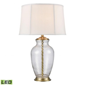 Remmy - 9W 1 LED Table Lamp In Traditional Style-28 Inches Tall and 17 Inches Wide