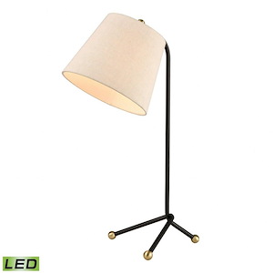 Pine Plains - 9W 1 LED Table Lamp-25 Inches Tall and 16 Inches Wide
