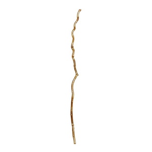Transitional Style w/ ModernFarmhouse inspirations - Liana Wood Twisted Stick - 72 Inches tall 2 Inches wide