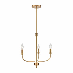 Newland - 3 Light Chandelier In Traditional Style-17.5 Inches Tall and 17 Inches Wide - 1118292