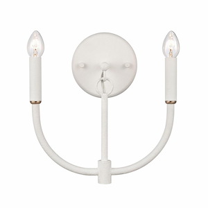 Continuance - 2 Light Wall Sconce In Modern Style-11 Inches Tall and 11 Inches Wide - 1273653