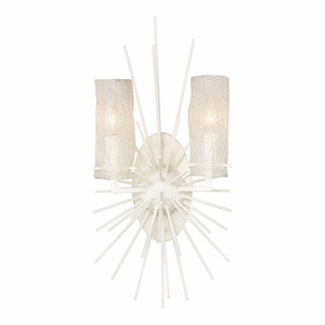 Sea Urchin - 2 Light Wall Sconce In Coastal Style-21 Inches Tall and 11 Inches Wide - 1118328