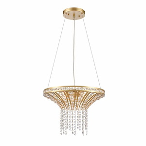 Fantania - 4 Light Chandelier In Traditional Style-12 Inches Tall and 18 Inches Wide
