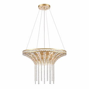 Fantania - 6 Light Chandelier In Traditional Style-17 Inches Tall and 24 Inches Wide