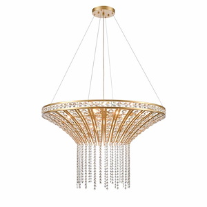 Fantania - 8 Light Chandelier In Traditional Style-23 Inches Tall and 36 Inches Wide - 1118206