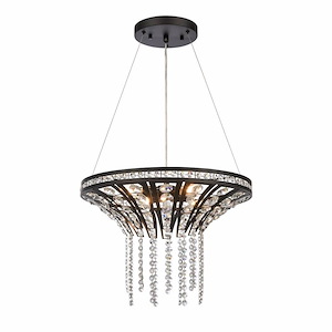 Fantania - 4 Light Chandelier In Traditional Style-12 Inches Tall and 18 Inches Wide - 1273848