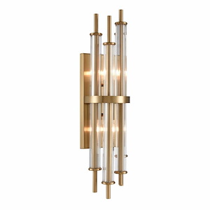 Serena - 2 Light Wall Sconce In Glam Style-21.25 Inches Tall and 5.25 Inches Wide - 1284475