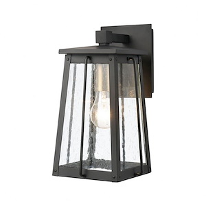Kirkdale - 1 Light Outdoor Wall Sconce In Glam Style-13 Inches Tall and 7 Inches Wide
