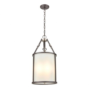 Armstrong Grove - 3 Light Pendant In Coastal Style-24 Inches Tall and 12 Inches Wide