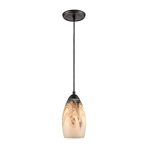 Corey - 1 Light Mini Pendant In Modern Style-9 Inches Tall and 5 Inches Wide