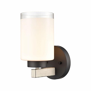 Briggs - 1 Light Bath Vanity-6.75 Inches Tall and 5 Inches Wide