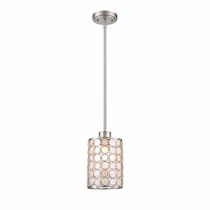 Sagamore - 1 Light Mini Pendant-10 Inches Tall and 6 Inches Wide