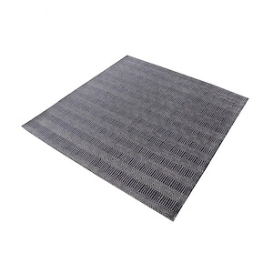Ronal - 16 Inch Square Handwoven Cotton Flatweave Rug