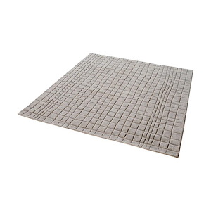 Blockhill - 16 Inch Square Handwoven Wool Rug