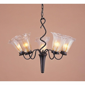 4 Light Chandelier-1 Inches Tall