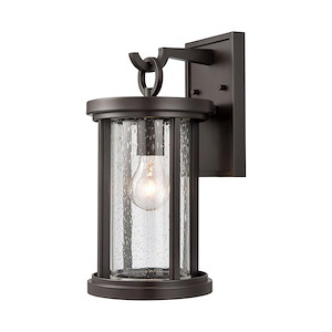 Brison - 1 Light Outdoor Wall Sconce In Farmhouse Style-14 Inches Tall and 7 Inches Wide - 1273890