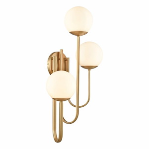 Caroline - 3 Light Wall Sconce In Modern Style-27.75 Inches Tall and 13.25 Inches Wide - 1284518