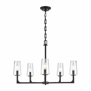 Fitzroy - 5 Light Chandelier In Farmhouse Style-19.5 Inches Tall and 28 Inches Wide - 1284541
