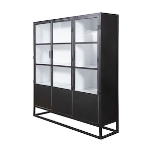 Cabot - 79 Inch 3-Door Display Cabinet