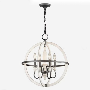Brownell - 4 Light Chandelier-22.75 Inches Tall and 20 Inches Wide