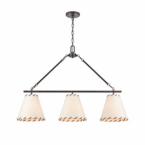 Marion - 3 Light Chandelier-24.5 Inches Tall and 36 Inches Wide - 1336023