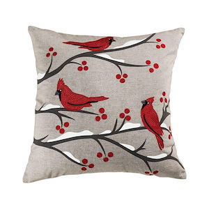 Cardinal Ridge - 24x24 Inch Pillow Cover Only