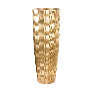 Vivo - Transitional Style w/ Luxe/Glam inspirations - Fiberglass Large Vessel - 47 Inches tall 18 Inches wide - 875438