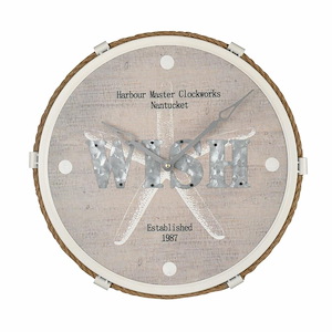 Weston Wish - Wall Clock In Traditional Style-11 Inches Tall and 11 Inches Wide