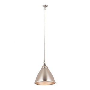 Katelyn - 1 Light Pendant In Glam Style-16 Inches Tall and 15 Inches Wide