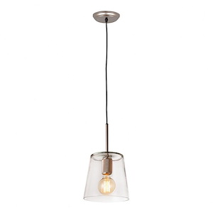 Netta - 1 Light Mini Pendant In Modern Style-8 Inches Tall and 8 Inches Wide