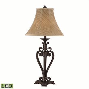 Angers - 9W 1 LED Table Lamp In Art Deco Style-32.5 Inches Tall and 15 Inches Wide