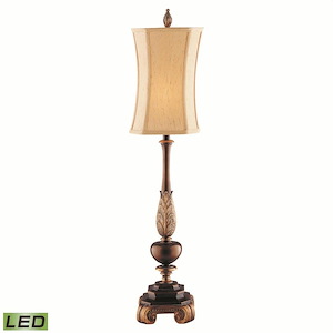 Sweet Ginger - 9W 1 LED Table Lamp In Art Deco Style-35.5 Inches Tall and 8 Inches Wide - 1303630
