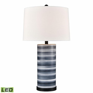 Santos - 9W 1 LED Table Lamp In Art Deco Style-27 Inches Tall and 15 Inches Wide - 1303631