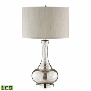Linore - 9W 1 LED Table Lamp In Art Deco Style-28 Inches Tall and 16 Inches Wide