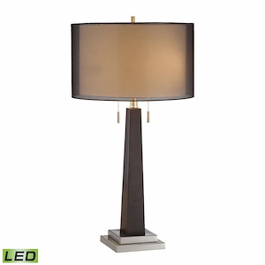 Jaycee - 18W 2 LED Table Lamp In Coastal Style-29 Inches Tall and 15 Inches Wide