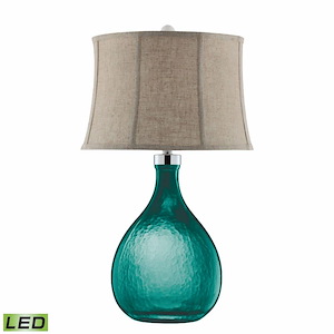 Ariga - 9W 1 LED Table Lamp In Art Deco Style-30.75 Inches Tall and 17 Inches Wide