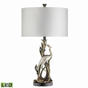 Eda - 9W 1 LED Table Lamp In Art Deco Style-31 Inches Tall and 18 Inches Wide