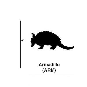 Armadillo - 5.5- Inch Cookie Cutter (Set of 6)