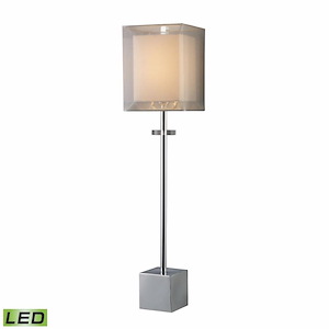Exeter - 9W 1 LED Buffet Lamp In Vintage Style-30 Inches Tall and 7 Inches Wide