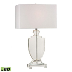 Avonmead - Traditional Style w/ Luxe/Glam inspirations - Crystal 9.5W 1 LED Table Lamp - 26 Inches tall 16 Inches wide