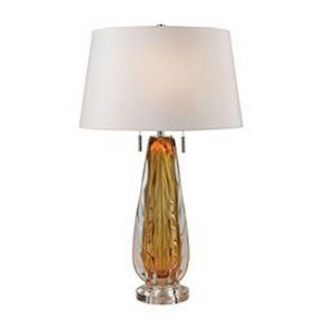 Modena - 2 Light Table Lamp In Glam Style-26 Inches Tall and 16 Inches Wide