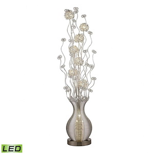Uniontown - Modern/Contemporary Style w/ Luxe/Glam inspirations - Aluminum 1.5W 1 LED Floor Lamp - 63 Inches tall 13 Inches wide