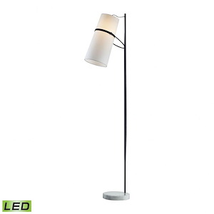 Modern/Contemporary Style w/ Mid-CenturyModern inspirations - Metal 70 Inch 9.5W 1 LED Floor Lamp - 70 Inches tall 20 Inches wide