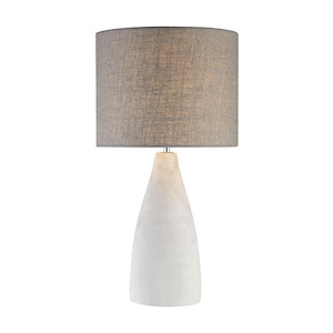 Rockport - Transitional Style w/ Urban/Industrial inspirations - Concrete and Metal 1 Light Table Lamp - 21 Inches tall 11 Inches wide - 872347