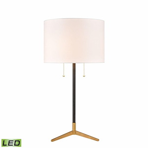 Clubhouse - 18W 2 LED Table Lamp In Traditional Style-29 Inches Tall and 15 Inches Wide - 1303455