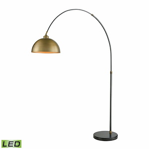 Magnus - 9W 1 LED Floor Lamp In Coastal Style-76 Inches Tall and 59 Inches Wide - 1303505