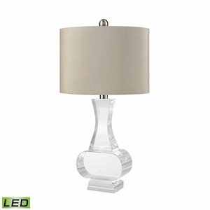 Chalette - 9W 1 LED Table Lamp In Modern Style-21 Inches Tall and 11 Inches Wide
